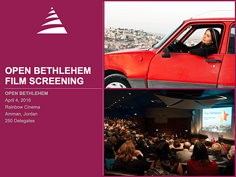 Open Bethlehem Film Screening